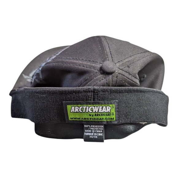Team Arctic Cat Hat A-Flex Black XSMALL Good Condition - Picture 7 of 8